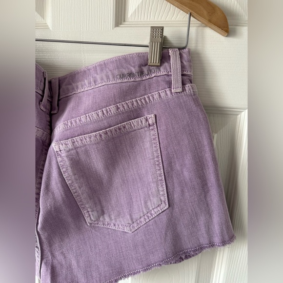 Current/Elliott The Boyfriend Short Low Rise Lavender Size 29 Like New - Picture 4 of 10